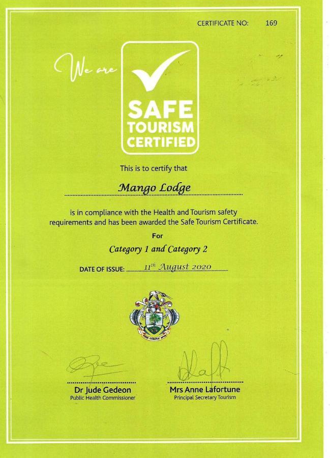 Mango Lodge Anse Volbert Village المظهر الخارجي الصورة
